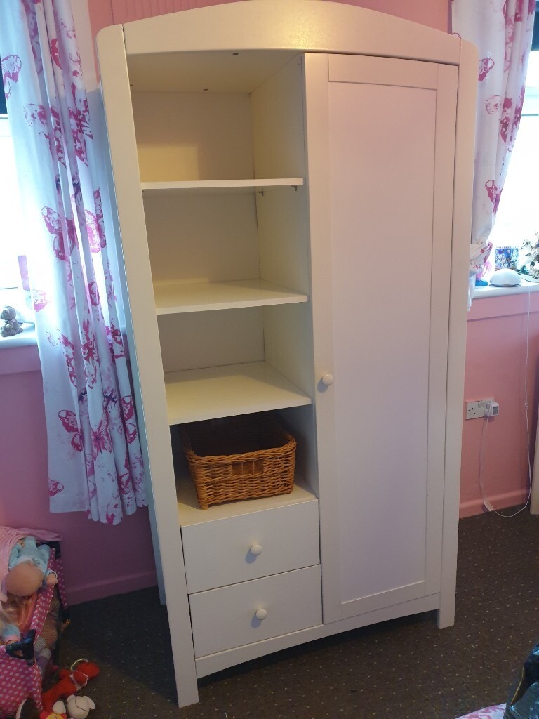 baby changing unit and wardrobe